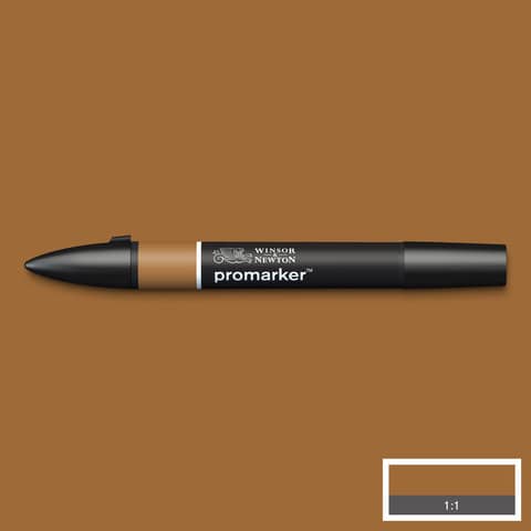 Pennarello Winsor&Newton Promarker doppia punta fine-larga - hazelnut O534 - 0203635